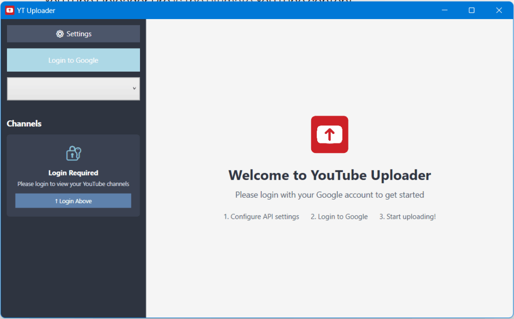 YouTube Uploader - YT Uploader